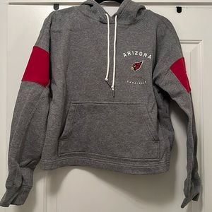 Arizona cardinals cropped hoodie sweatshirt NIKE SMALL